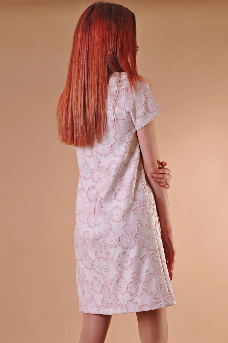 Dress pink flowers